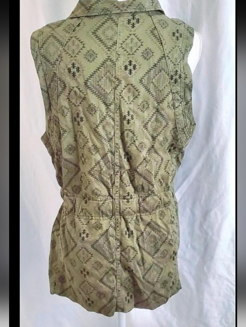 Green Vest Jolt Brand Top Size Large Women's Vest Size L Women's Clothing y2k - Picture 4 of 12